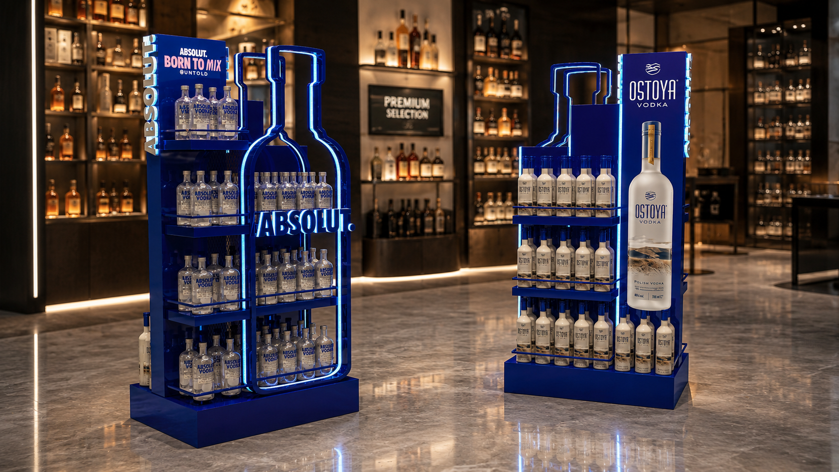 Ostoya Absolut stand